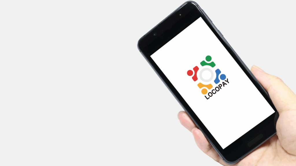 LOCOPAYの操作画面